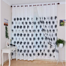 Factory supply inexpensive blackout curtains with white lined